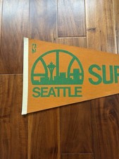 Seattle Supersonics Basketball 1970 Vintage Sports Memorabilia for
