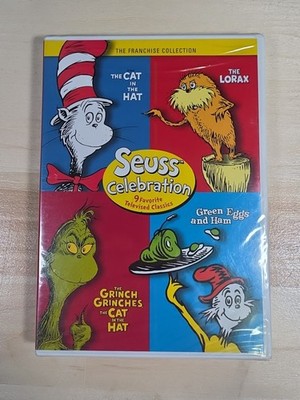 Seuss Celebration Collection 9 Favorite TV Classics DVD Out Of Print New Sealed