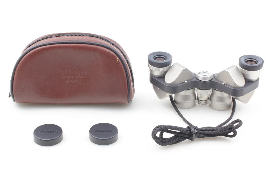  [Near MINT] Nikon Binoculars Mikron 6x15 CF Porro Prism From JAPAN - Image 2 of 4