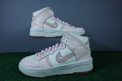 Nike Dunk High Up Size 10 Womens Pink Oxford Rebel White DH3718-102
