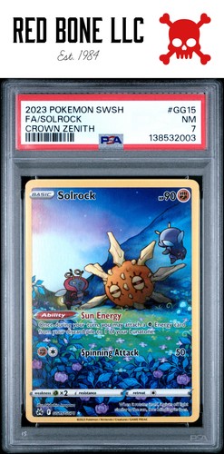Solrock graded PSA 7 for sale on eBay
