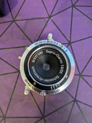 Schneider-kreuznach 1:8/55 Synchro Compur Lens works