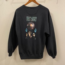 Vintage Star Trek First Contact Sweatshirt 1990s Size Large