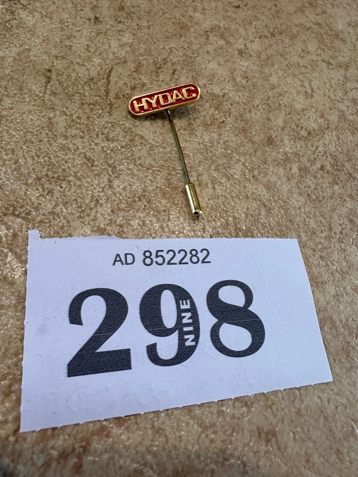 scarce hydac pin badge