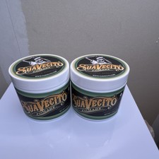 2 pack Suavecito Matte Pomade White Hair Pomade Hair Styling 2-Pack 113g 4oz