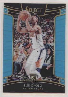 2018 Panini Select Concourse Light Blue Prizm /299 Elie Okobo #4 Rookie RC 0f4i
