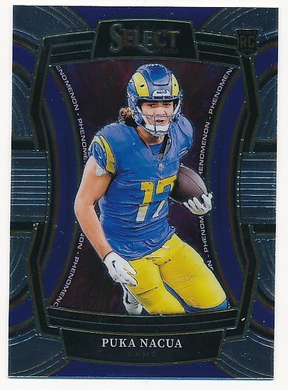 PUKA NACUA 2023 PANINI SELECT PHENOMENON #PH-PNA RC ROOKIE RAMS MINT