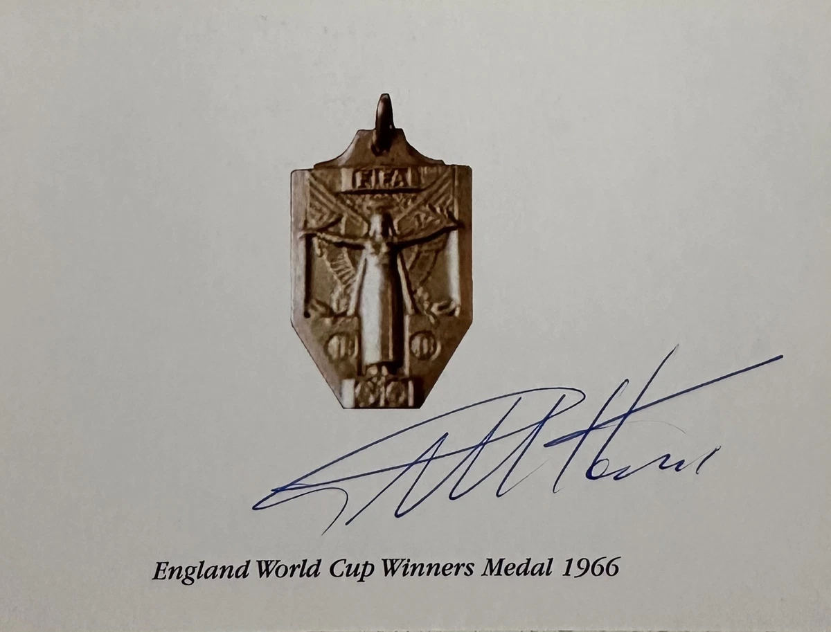 Carte Postale Signée Bobby Tambling - Angleterre 1966 Coupe Du Monde Jules Rimet