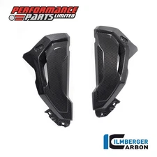 BMW S1000XR 2021 Ilmberger Gloss Carbon Fibre Full Radiator Cover Set L+R