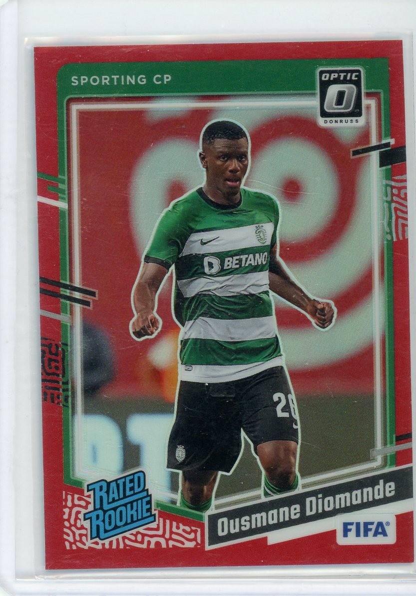 Ousmane Diomande 2023-24 Donruss #190 Optic Red #/299
