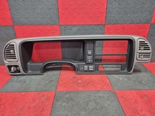 1995-1999 Chevy Silverado Suburban Speedometer Dash Cluster Trim Bezel Gray