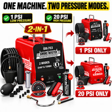 Automotive Evap Smoke Machine Diagnostic Vacuum Leak Detection Tester 1psi20psi