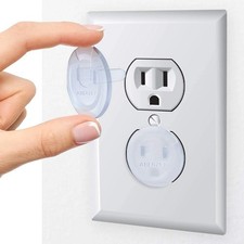 10pcs Outlet Covers, American Standard Baby Proofing Safety Child Secure Electri