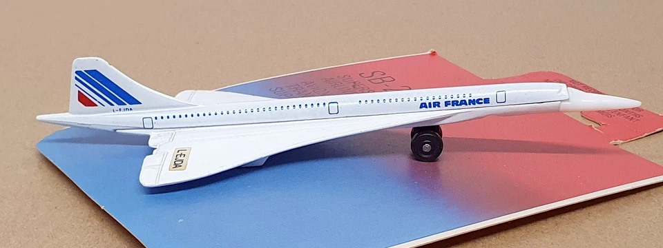 Matchbox Sky-Busters SB-23 - Concorde Supersonic Air France - Blanco Foto 3 de 4