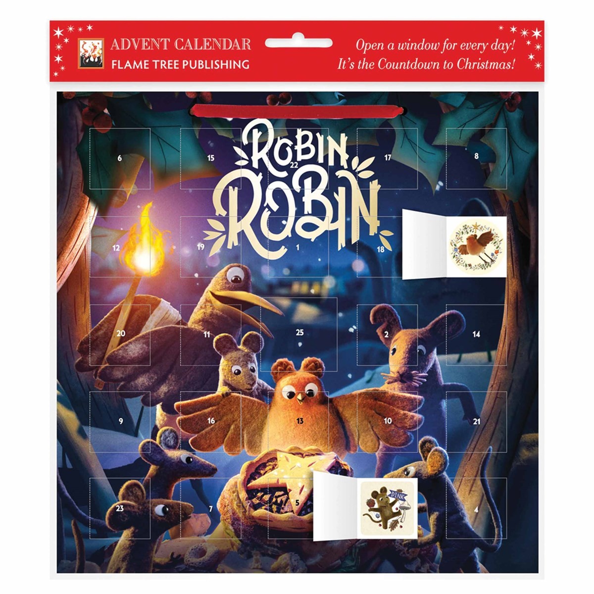 Robin Robin Traditional Advent Calendar, Advent Calendars And Cards, Gift