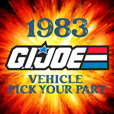 G I Joe A Real American Hero - 1983 Vehicles & Playsets  Pick your Part