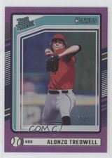 2024 Panini Donruss Rated Prospects Purple 55/99 Alonzo Tredwell #157 2o0