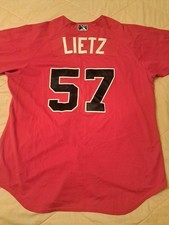 Mississippi Braves AA Game Worn USED Jersey #57 Atlanta Braves MILB Sz 48 Mlb