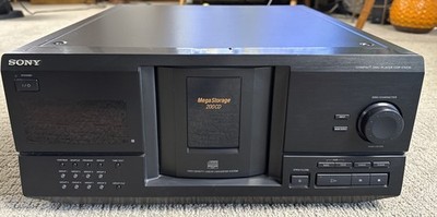 Sony CD Player CDP-CX235 Digital Mega Storage 200-Disc CD Changer