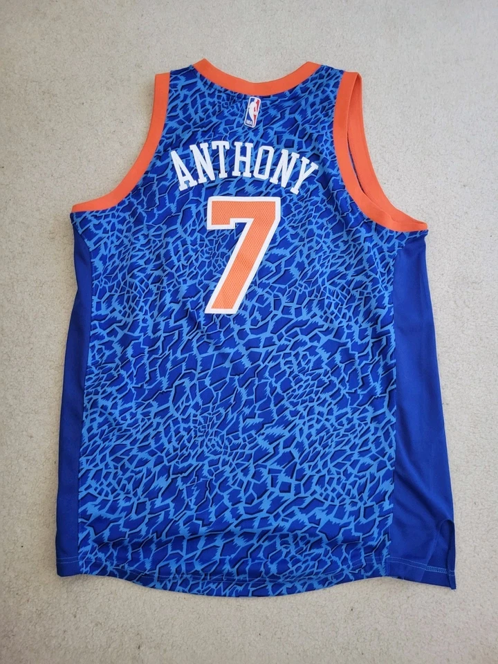 New York Knicks Carmelo Anthony Camo Jersey Away - XL - Image 2 of 3