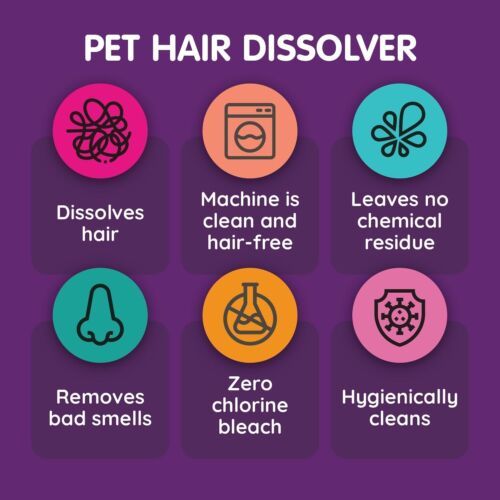 Pet Hair Dissolver and Washing Machine Cleaner Bundle Pack - Picture 5 of 7