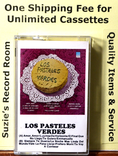 Cassette TESTED Los Pasteles Verdes LATIN Spanish NICE COPY
