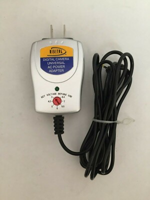 Digital Concepts CH-1010 Universal AC Power Adapter Camera Battery 100/240v  
