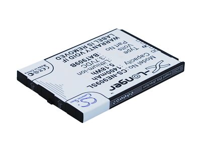 Battery for NEC 909E GzOne IS11CA BAT909B 1400mAh NEW