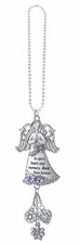 GUARDIAN ANGEL IN SPIRIT HEART AND MEMORY GANZ CAR CHARM FOR REAR-VIEW MIRROR