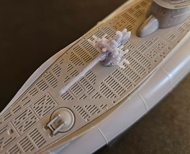 1:144 -U-boot / U-boat Canon de Pont pour revell 05675 by Modelkit.fr - Photo 4/4