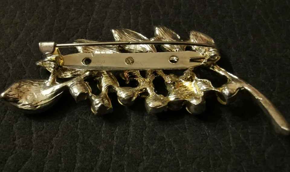 SPILLA gioiello - PIUMA / PENNA multicolore (base argento) - Immagine 2 di 3