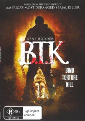 B.T.K. - DENNIS L. RADER - NEW & SEALED REGION 4 DVD FREE LOCAL POST