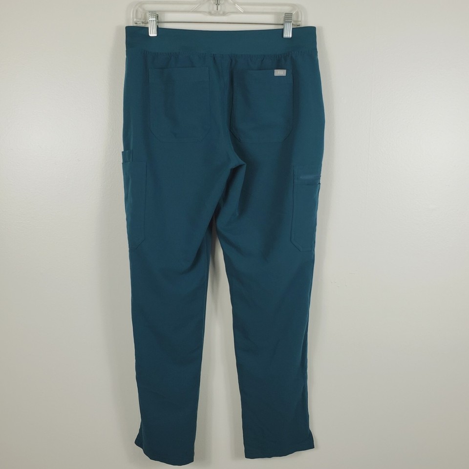 FIGS Womens Scrubs Casma Top Yola Skinny Scrub Pants Set Straight Leg