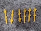 Vintage GI Joe Cobra Vehicle Parts 1990 General LOT 6 Large Deck Missiles bomb