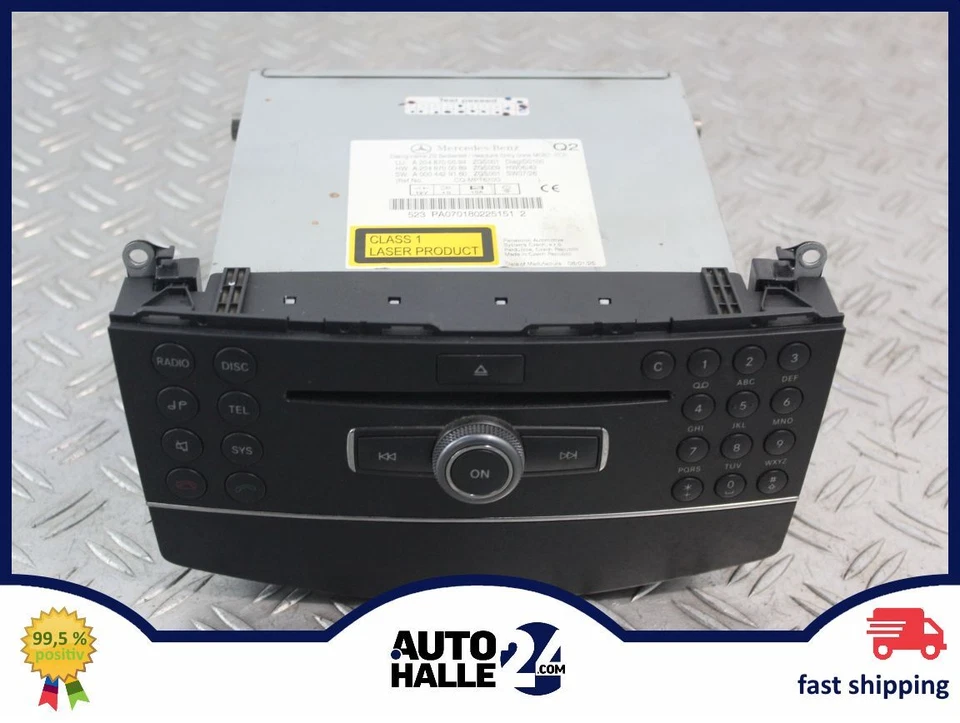 71629 Radio Bedienteil Headunit MP3 A2048704490 Mercedes-benz C 180 T - Bild 2 von 4