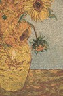 Sunflowers by Van Gogh I Belgian Tapestry Wall Hanging - from a