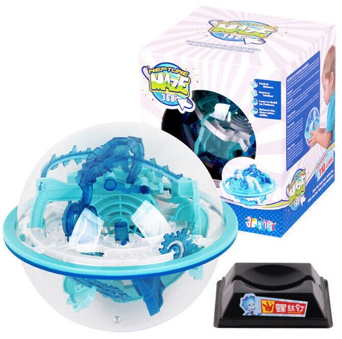 3D 110 Levels Labyrinth Magic Intellect Ball Balance Maze Perplexus Puzzle Toy - Bild 2 von 3