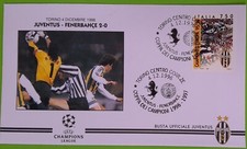 BUSTA PRIMO GIORNO FDC JUVENTUS-FENERBAHCE 2-0 COPPA DEI CAMPIONI 1996-1997