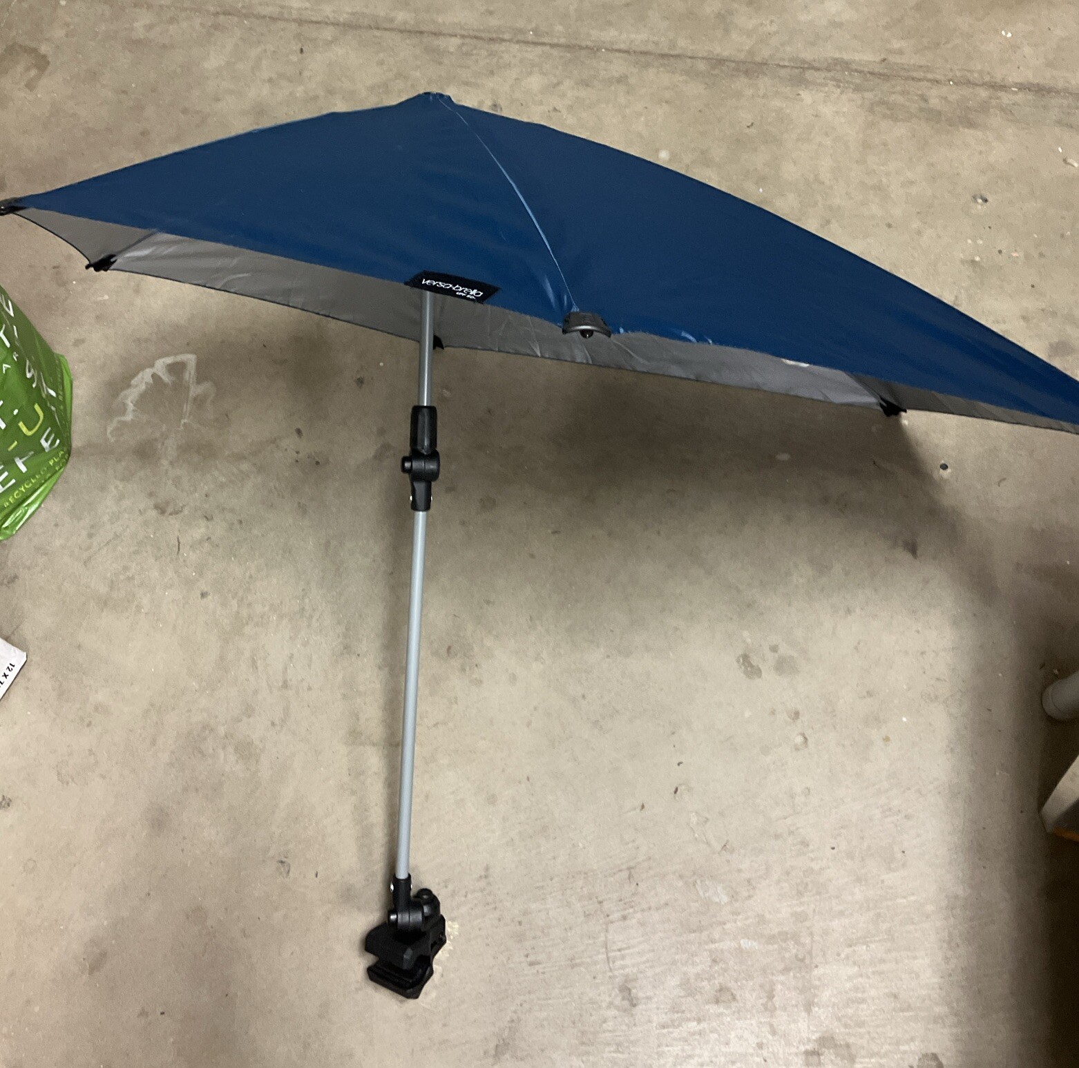 Sport-Brella SPF 50+ Adjustable Chair Umbrella with Universal Clamp NEW