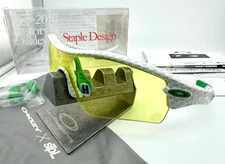 OAKLEY RADAR PATH JEFF STAPLE GOLF BALL WHITE YELLOW SUNGLASSES 24-219 NEW RARE