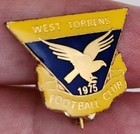 1975 West Torrens Eagles Football Club Enamel Badge/Pin, SANFL Membership