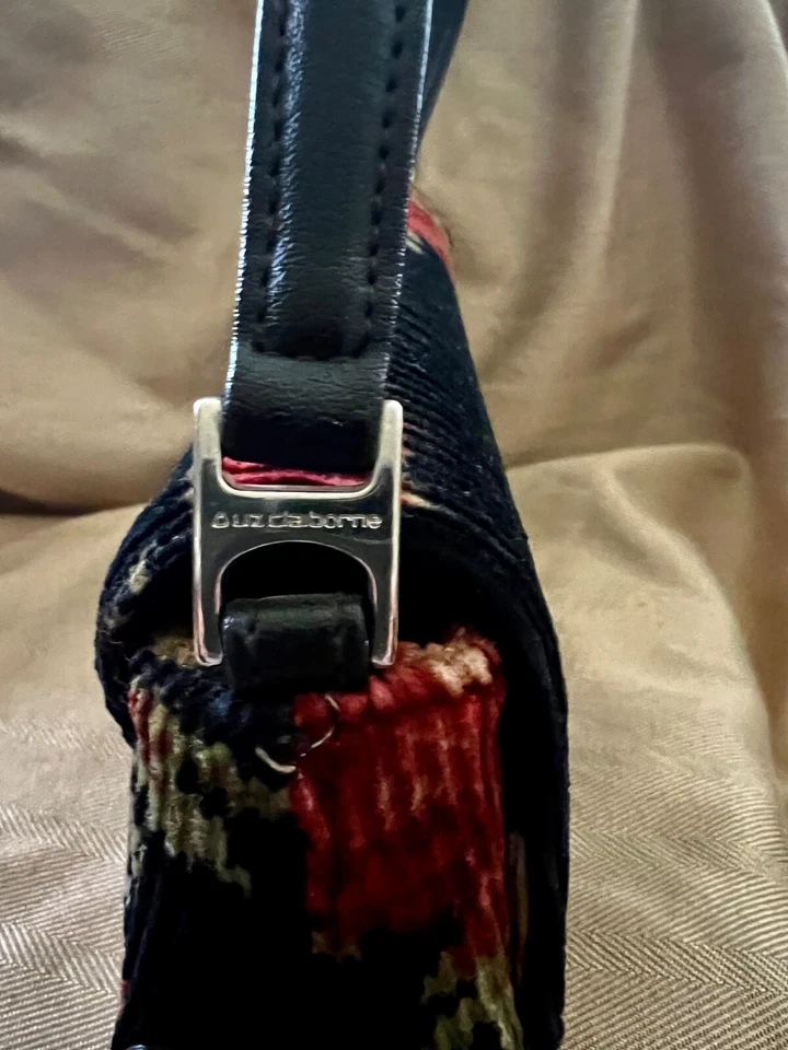 Vintage - Monedero de pana Liz Claiborne - hermoso patrón floral Foto 4 de 4