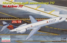 Eastern Express 1/144 Boeing B-717 Delta Air ...