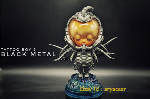 Presell 2021 Black Metal Studio TATTOO BOY Estatua No.2 (lanzada en el segundo trimestre) - Imagen 1 de 12