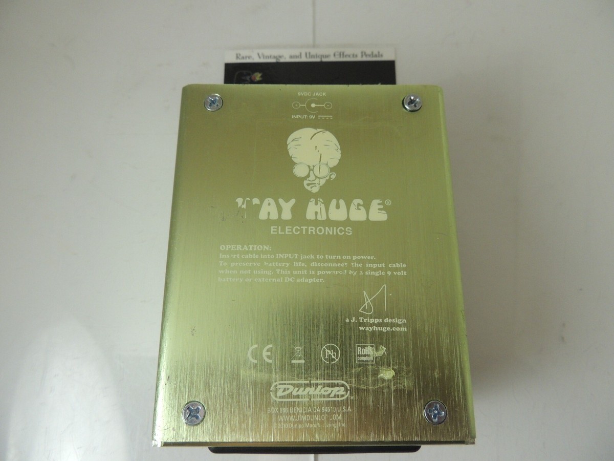Way Huge Green Rhino MKII Overdrive Effects Pedal Free USA Way Huge Green Rhino MKII Overdrive Effects Pedal Free USA