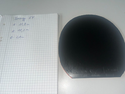 Butterfly Tenergy 64 Schwarz 2.1mm TOP Zustand