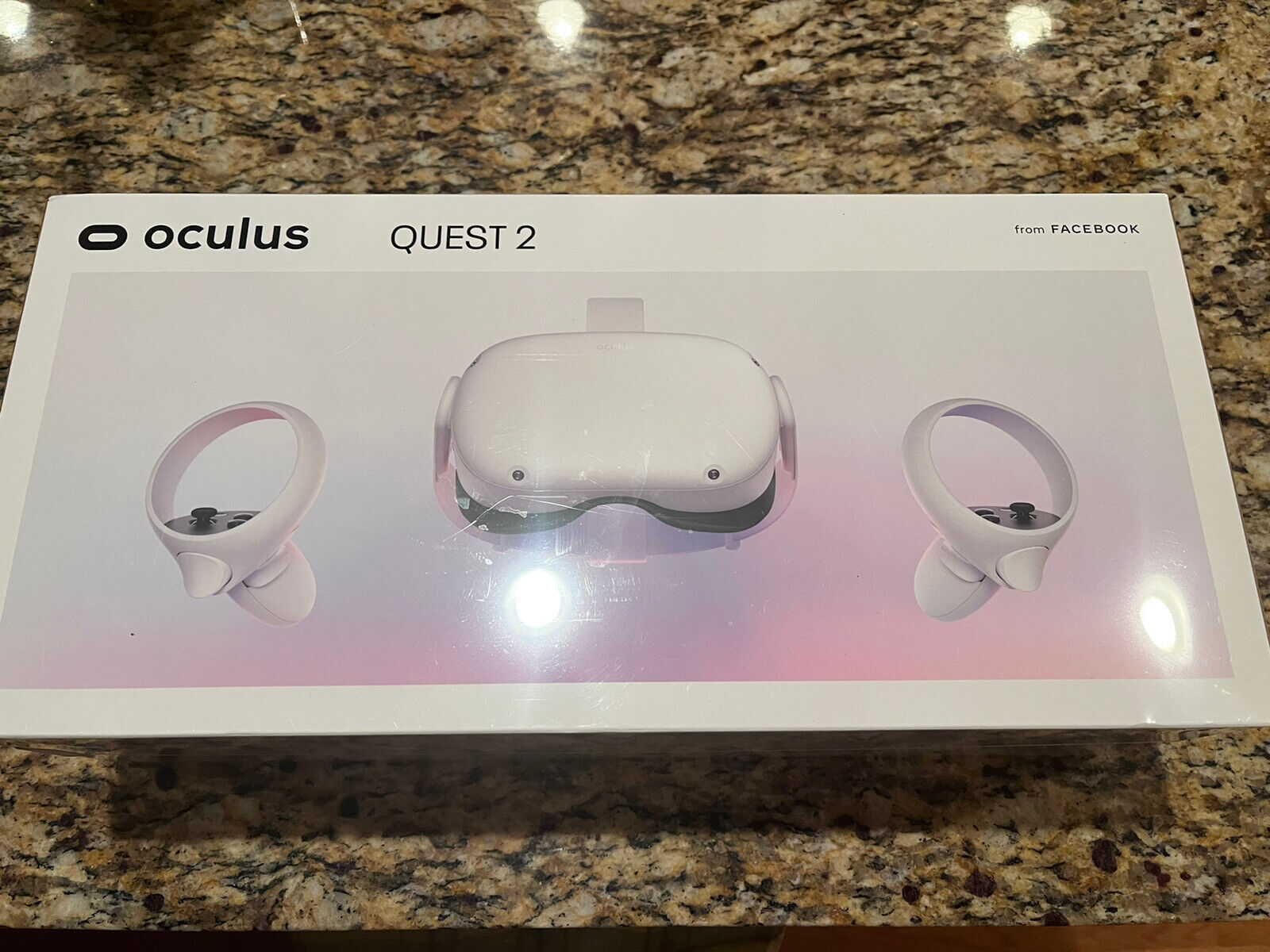 Meta Quest 2 (Oculus) All-in-one VR Gaming Headset White 64GB New Unopened