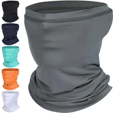 Face Mask Washable Reusable Balaclava Neck Gaiter-Sun Protection Bandana Scarf
