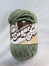 Sugar 'n Cream 100  Cotton Yarn Skein Color Sage Green 00084