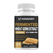 Fermented Wheat Germ Extract 1300mg - Spermidine, for Anti-Aging, Immune Support